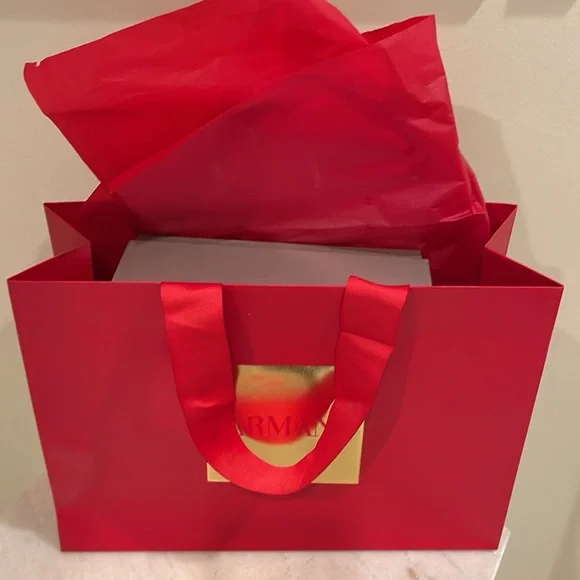 Giorgio Armani, pink zip around cosmetic bag - Picture 11 of 11